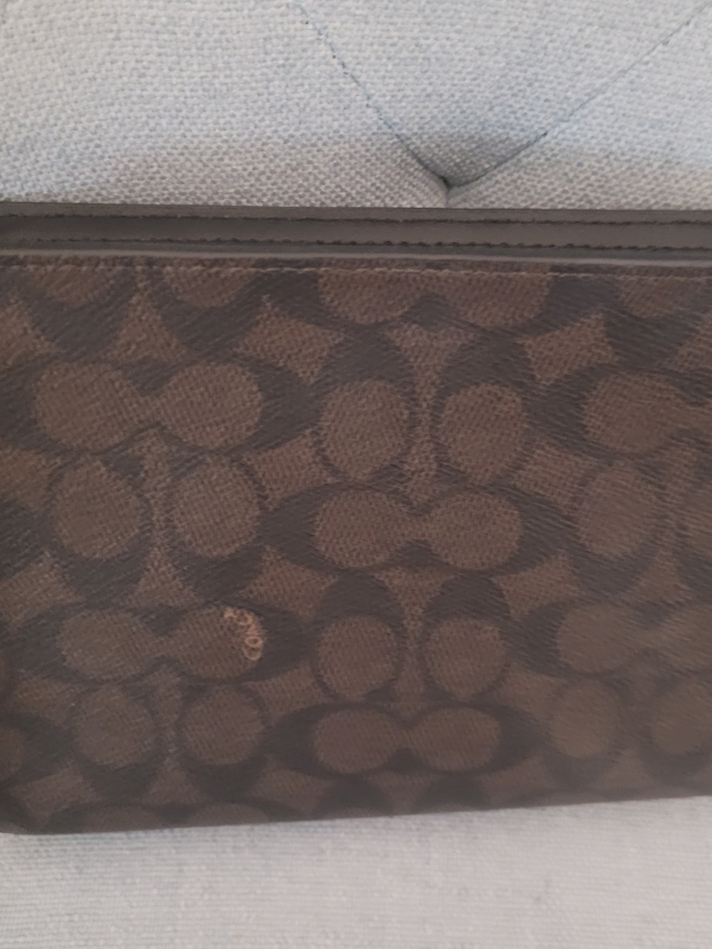 COACH Slim Signature Canvas Crossbody Bag - Picture 5 of 14
